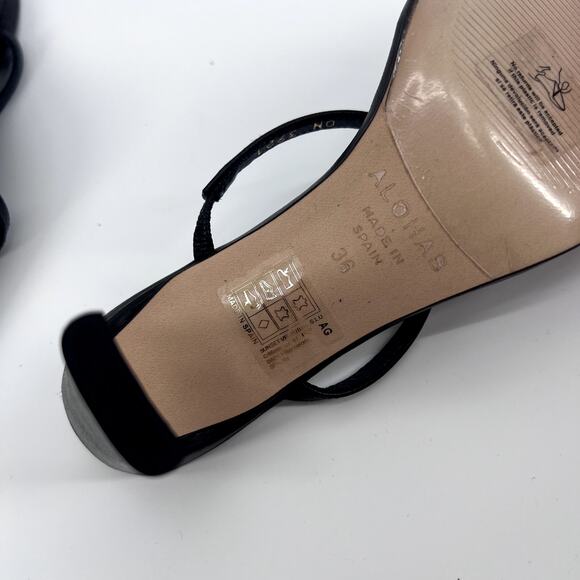 ALOHAS  Heeled Sandal Sz 36 - Picture 6 of 6